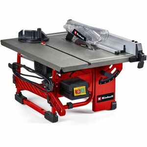 Fierastrau de masa Einhell TC-TS 8 I, 800 wati, inaltime de taiere 45 mm, lama de Fierastrau Ø 200 mm, ghidaj unghiular, ghidaj longitudinal, conexiune pentru aspirarea prafului, inclusiv lama de Fierastrau HW/TCT imagine