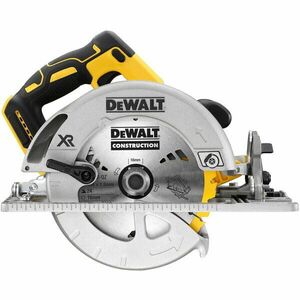 Fierastrau circular pe acumulator DeWALT DCS572NT, 18V XR, motor fara perii, diametru disc 184 mm, turatie 5500RPM, adancime de taiere 58 mm, iluminare LED, cutie transport din plastic TSTAK, nu include incarcator/acumulator imagine