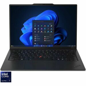 Laptop Lenovo ThinkPad X1 Carbon Gen 13 Aura Edition cu procesor Intel® Core™ Ultra 7 258V pana la 4.8GHz, 14 WUXGA, IPS, Touch, 32GB LPDDR5x RAM, 1TB SSD, Intel® Arc™ Graphics, Windows® 11 Pro, Black, 3y on-site Premium Care imagine