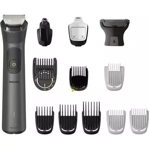 Aparat de tuns multifunctional 13 in 1 Multigroom Series 7000 MG7920/15, acumulator, autonomie 120 min, Negru imagine