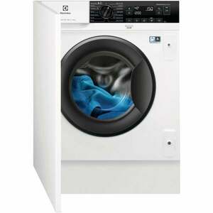 Masina de spalat rufe incorporabila Electrolux EW7N7F348SI, 8 kg, 1400 RPM, Clasa B, Motor Inverter, SensiCare, SteamCare, Alb imagine