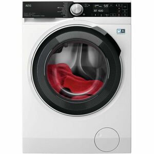 Masina de spalat rufe cu uscator AEG LWR85165O, Spalare 10 Kg, Uscare 6 Kg, 1600 rpm, Clasa A, Motor Inverter, WiFi, ProSense, ProSteam, Okomix, Alb imagine