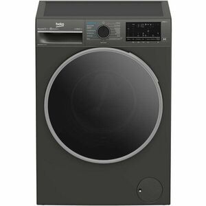 Masina de spalat rufe cu uscator BEKO B5DFT510442M, 10 kg spalare, 6 kg uscare, Clasa A, 1400 RPM, Motor ProSmart Inverter, HomeWhiz, SteamCure, UltraFast, AddXtra, Gri imagine