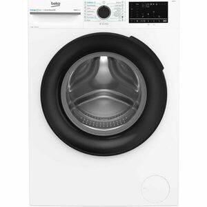 Masina de spalat rufe Beko BM3WFU47215WB, 7 kg, 1200 RPM, Clasa A, Motor ProSmart Inverter, Recycled Tub, Hygiene+, SteamCure, AddXtra, Alb imagine