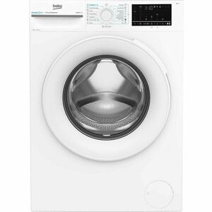 Masina de spalat rufe Beko BM3WFU47415WW, 7 kg, 1400 RPM, Clasa A, Motor ProSmart Inverter, Recycled Tub, Hygiene+, SteamCure, AddXtra, Alb imagine
