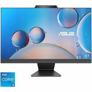 Sistem All-in-One Asus A3402WVAK cu procesor Intel® Core™ i5-1335U pana la 4.60 GHz, 23.8, Full HD, 8GB DDR5, 512GB SSD M.2 NVMe™ PCIe® 4.0, Intel® UHD Graphics, No OS, Black imagine