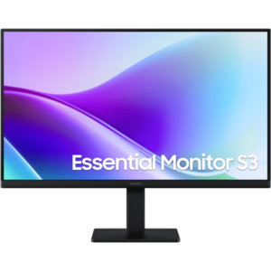 Monitor LED Samsung Essential S3 S32GF LS24F320GAUXEN 24 inch FHD IPS 5 ms 120 Hz imagine