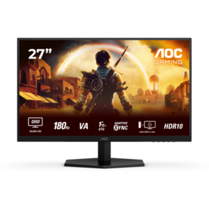 Monitor LED AOC Gaming AGON Q27G42XNE 27 inch QHD VA 0.5 ms 180 Hz HDR imagine