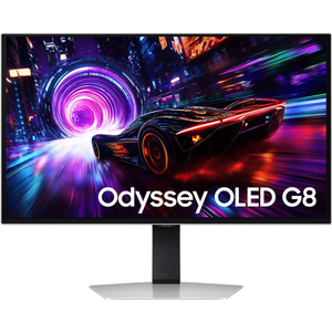 Monitor LED Samsung Gaming Odyssey G8 G81SF LS32FG810SUXEN 32 inch UHD QD-OLED 0.03 240 Hz HDR FreeSync Premium Pro imagine