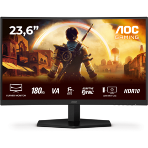 Monitor LED AOC Gaming AGON C24G42E Curbat 23.6 inch FHD VA 0.5 ms 180 Hz HDR imagine