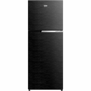 Frigider cu doua usi Beko RDNT401I40SWBN, 375 l, NeoFrost Dual Cooling, HarvestFresh, NutriFreeze, Display touch control, No Frost Freezer, Clasa E, H 172 cm, Negru imagine