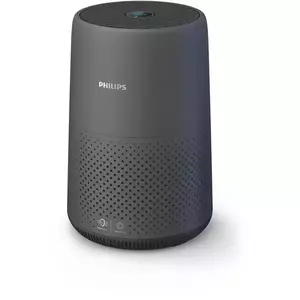Purificator de aer compact Philips AC850/11, CADR 190 mc/h, Filtru HEPA si cu carbon activ, Mod nocturn, Negru imagine