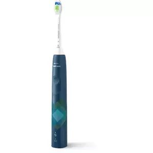 Periuta de dinti sonica electrica Philips Sonicare Seria 4100 HX3689/42, 31000 miscari/minut, 1 mod de curatare, 2 intensitati, senzor presiune, functii BrushSync & SmartTimer, 1 cap de periere, Malibu imagine