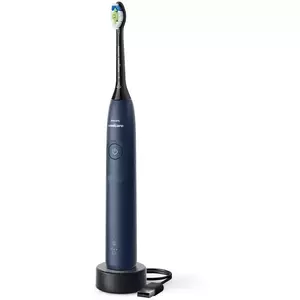 Periuta de dinti sonica reincarcabila HX7103/01, 1 mod de periere, 2 intensitati, Senzor de presiune, Albastru inchis imagine
