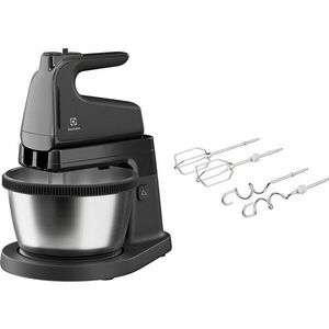 Mixer cu bol ELECTROLUX ESM4B, 3.5l, 500W, 5 trepte viteza, negru-argintiu imagine