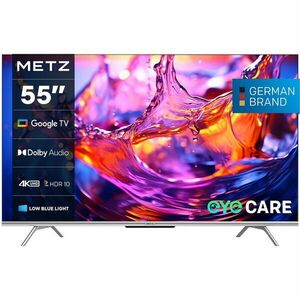 Televizor LED METZ 55MUD7000, 139 cm, Smart Google TV, 4K Ultra HD, Clasa F (Model 2024) imagine