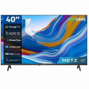 Televizor LED METZ 40MTE6000, 100 cm, Smart Google TV, Full HD, Clasa E (Model 2024) imagine