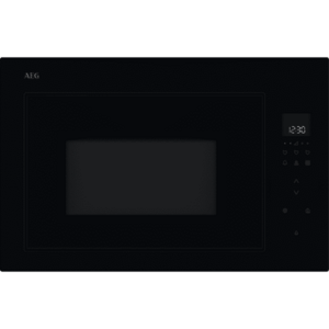 Cuptor cu microunde incorporabil AEG NMB6G261TB 26 L, Gatire cu abur (vas inclus), Putere microunda 900 W, Putere grill 800 W, Afisaj digital, Timer electronic, Negru imagine