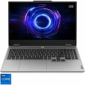 Laptop Gaming Lenovo LOQ 15IRX10 cu procesor Intel® Core™ i7-13650HX pana la 4.9GHz, 15.6 Full HD, IPS, 144Hz, 32GB DDR5 RAM, 1TB SSD, NVIDIA® GeForce RTX™ 5050 8GB GDDR7, No OS, Luna Grey imagine