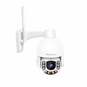 Camera supraveghere wireless IP WiFi Speed Dome Vstarcam CS65-X5, 2 MP, IR 20 m, 3.5 - 9.5 mm, microfon, stroboscop, sirena, slot card imagine