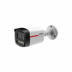 Camera supraveghere exterior IP Dahua WizColor WizSense IPC-HFW2649TL-S-LED-0280B-PRO, 6 MP, 2.8 mm, Lumina calda 50 m, microfon, slot card, PoE imagine