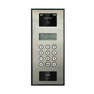 Videointerfon exterior Electra Classic Line P4S.VBS, 800 TVL, RFID, 255 posturi imagine
