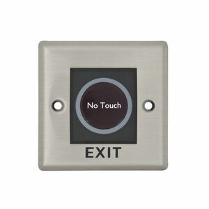 Buton cerere iesire cu LED de stare K2-1, infrarosu, inox, 500000 actionari imagine