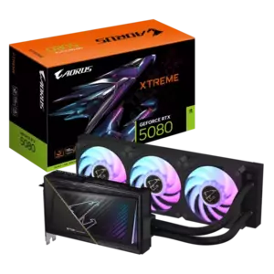 Placa Video Gigabyte AORUS GeForce RTX 5080 XTREME WATERFORCE 16G 16GB GDDR7 256 biti imagine
