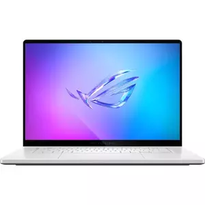 Notebook Asus ROG Zephyrus GU605CX 16" WQXGA 240Hz 500nits OLED Intel Core Ultra 9 285H RTX 5090-24GB RAM 64GB SSD 2TB No OS Platinum White imagine