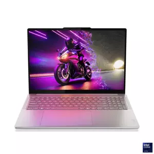 Ultrabook Lenovo Yoga Pro 9 16IAH10 16" 2.8K OLED Intel Core Ultra 7 255H RTX 5060-8GB RAM 32GB SSD 1TB Windows 11 Home Luna Grey imagine