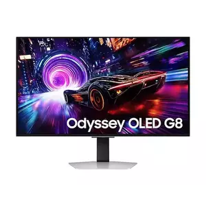 Monitor OLED Samsung Odyssey G8 G81SF LS32FG810SUXEN 32" 4K Ultra HD 240Hz 0.03ms Silver imagine