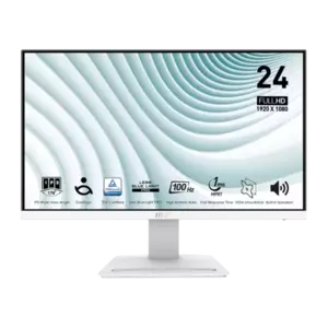 Monitor LED MSI PRO MP243XW 23.8" Full HD 100Hz 1ms White imagine