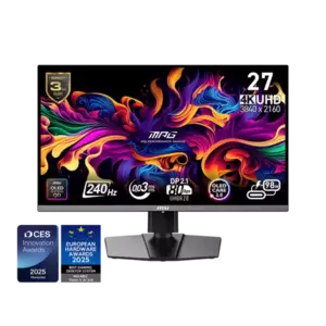 Monitor QD-OLED MSI MPG 272URX QD-OLED 26.5" 4K Ultra HD 240Hz 0.03ms Black imagine