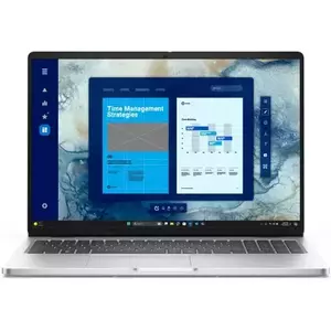 Notebook Dell Pro 16 PC16250 16" Full HD+ Intel Core Ultra 7 265U RAM 16GB SSD 512GB FPR Windows 11 Pro Platinum Silver ProSupport imagine