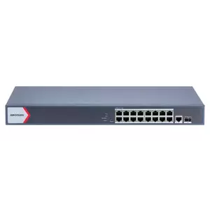 Switch Hikvision DS-3E1518P-EI v2 cu management cu PoE 17x1000Mbps + 1xGigabit Fiber imagine
