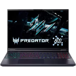 Notebook Acer Predator Helios Neo 16 AI PHN16-73 18" WQXGA 180Hz Intel Core Ultra 7 255HX RTX 5060-8GB RAM 16GB SSD 1TB No OS Abyssal Black imagine