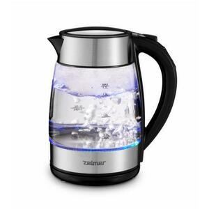 Fierbator de apa Zelmer ZCK8026, 2200 W, 1.7 L (Gri/Transparent) imagine