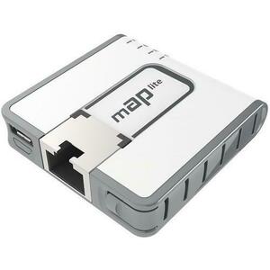 Access Point Wireless Mikrotik RBMAPL-2ND, 300 Mbps (Alb) imagine