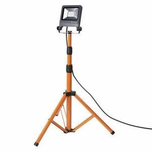Proiector LED (lampa de lucru) cu stativ Ledvance Worklight Tripod, 30W, 220-240V, 2700 lm, lumina neutra (4000K), IP65/IK06/IP44, inaltime ajustabila 1.8m, Aluminiu imagine
