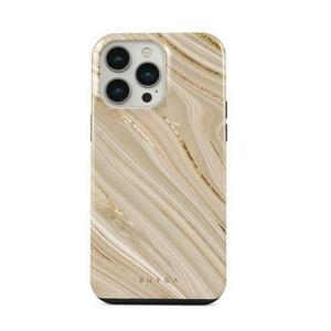 Protectie Spate Burga Dual Layer Full Glam pentru Apple iPhone 14 Pro Max (Maro) imagine