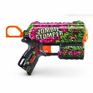 Arma de jucarie X−Shot Skins Flux, ZURU, 8 cartuse, Striper imagine