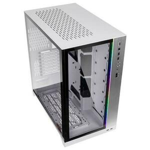 Carcasa Lian Li O11 Dynamic XL White ROG Certified, MiddleTower, Tempered Glass (Alb) imagine