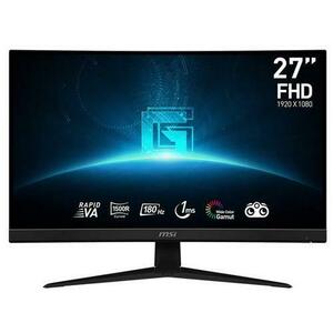 Monitor Gaming Rapid VA LED MSI 27inch G27C4 E3, Full HD (1920 x 1080), HDMI, DisplayPort, Ecran curbat, 180 Hz, 1 ms (Negru) imagine