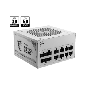 Sursa MSI MAG A850GL PCIE5 WHITE, 80+ Gold, 850W imagine