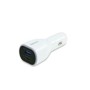 Incarcator auto pentru laptop Usams D31932, 12/24V, 100W (Alb) imagine