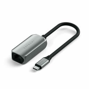 Adaptor Ethernet USB-C 2.5Gb Satechi pentru MacBook Pro, MacBook Air, iPad Pro, iPhone 15 si alte dispozitive USB-C imagine