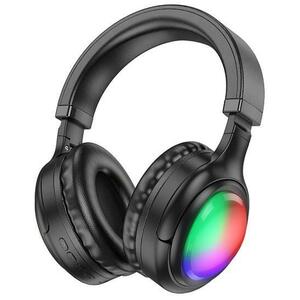 Casti Stereo HOCO W48 Focus, Bluetooth, A2DP, Negru imagine