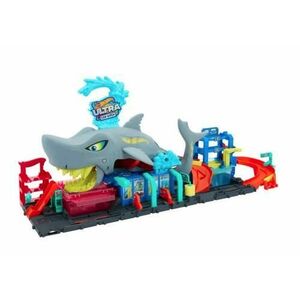 Spalatoria auto cu masinuta Hot Wheels City Color Reveal Ultra Shark HTN82 imagine
