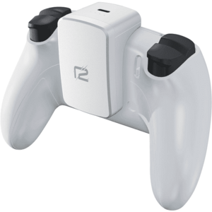 Acumulator extern ready2gaming P5BATTERYPACK pentru controller PS5, 2000 mAh, 4 lumini LED (Alb) imagine