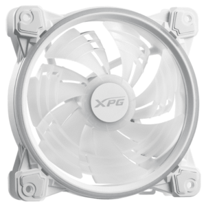Ventilator XPG Hurricane, iluminage aRGB, 2000rpm (Alb) imagine